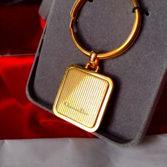 Christian Dior Classic Men's Keyring in Original 🎁 NWT - Picture 2 of 6
